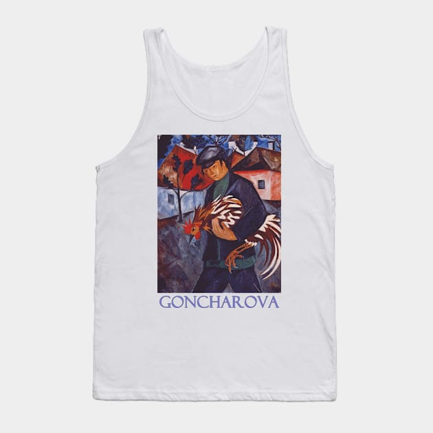 Boy with Rooster by Natalia Goncharova Tank Top by Naves